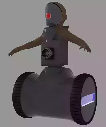Babybot X-4 aka Tank 3D model