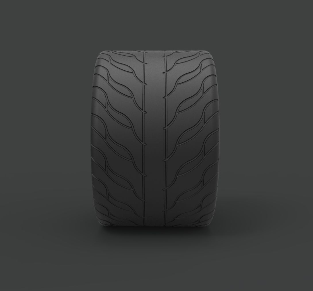 Rear wheel from Ice Charger 3D model_2