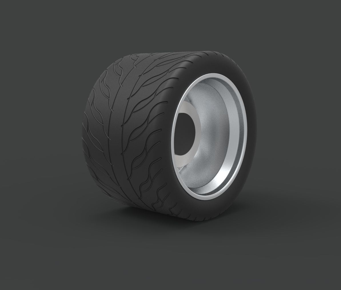 Rear wheel from Ice Charger 3D model_3