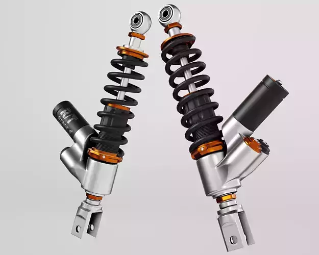 RT Stage 6 Racing Forks Low-poly 3D model