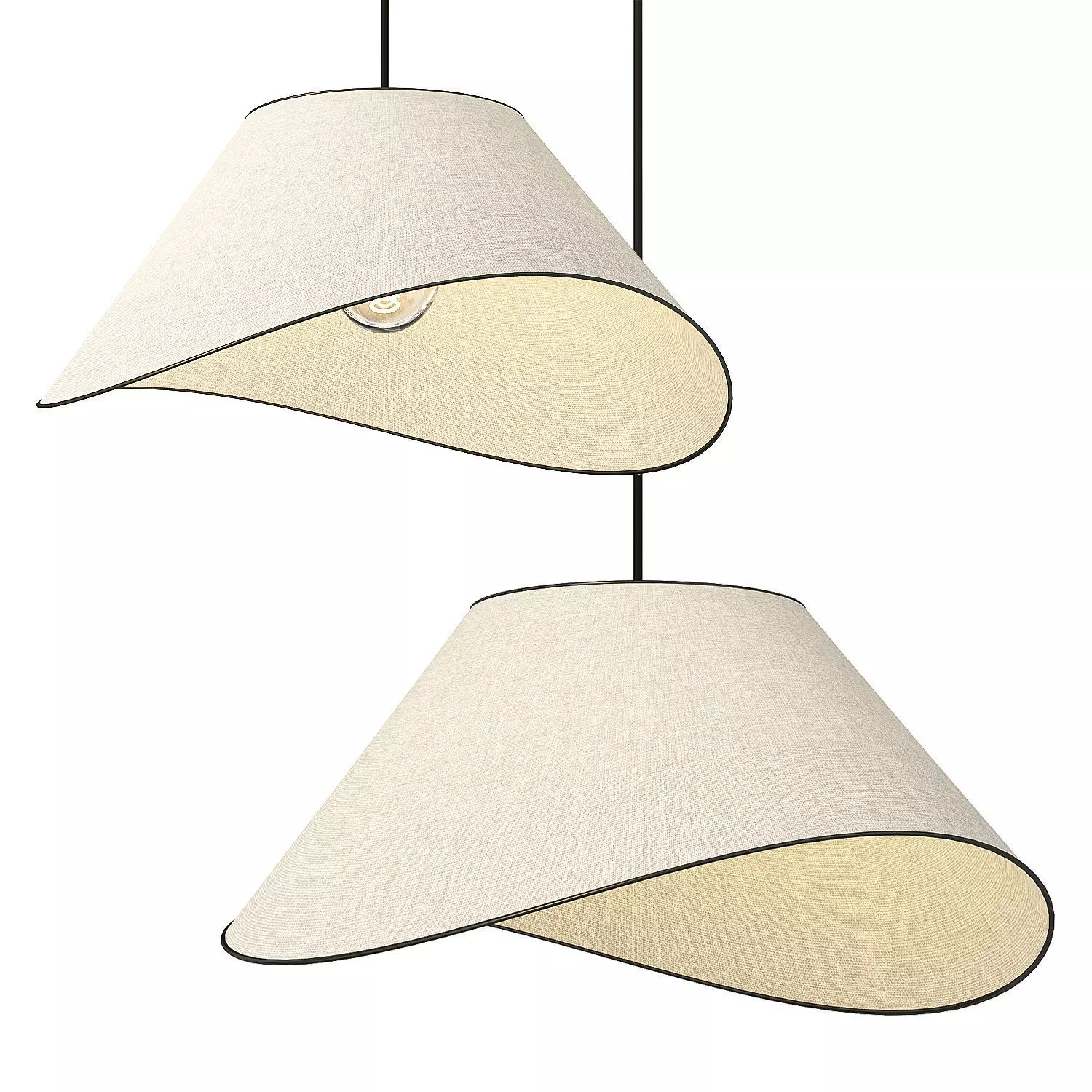 Capeline Light Low-poly 3D model