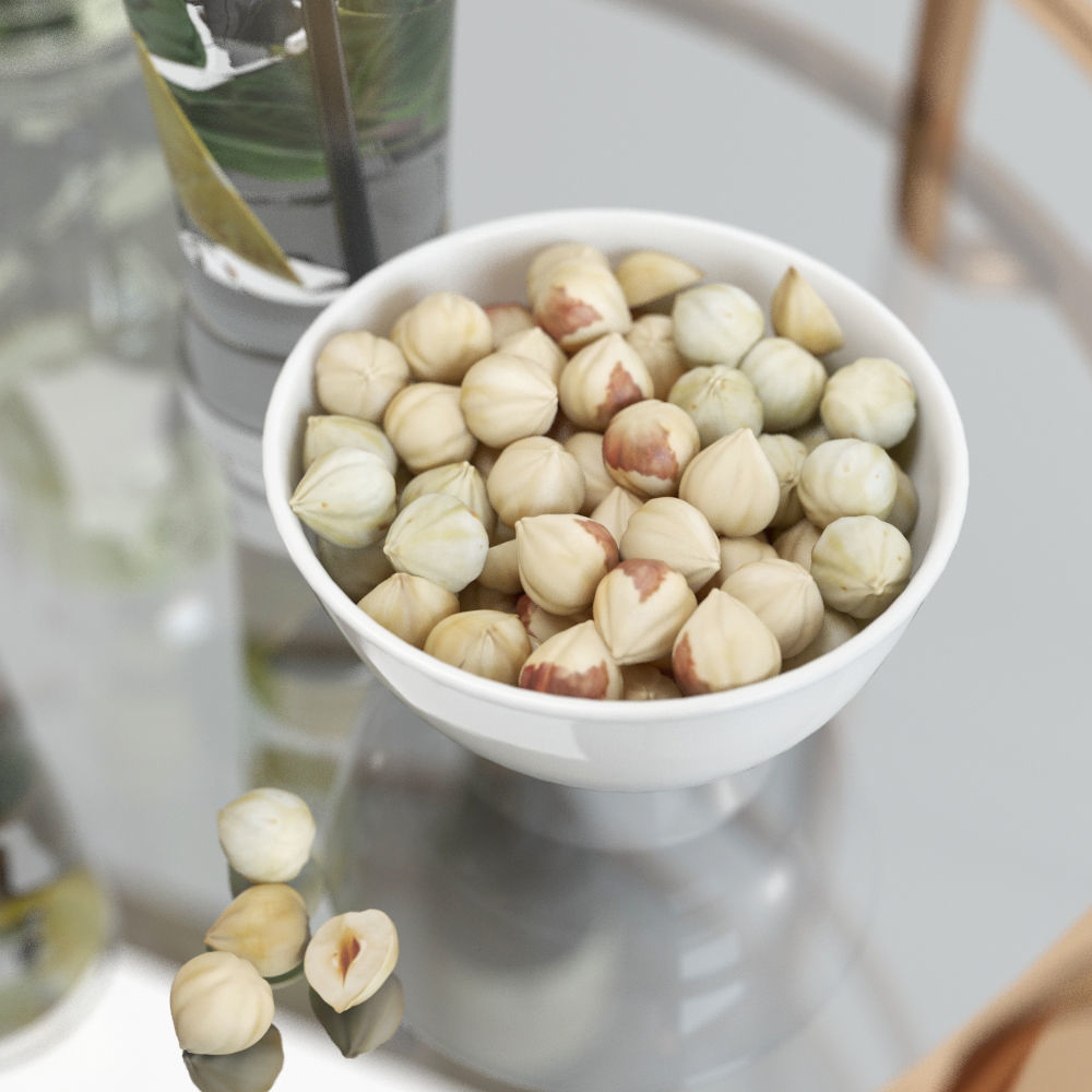 Bar Cart Pottery Barn 3D model_3