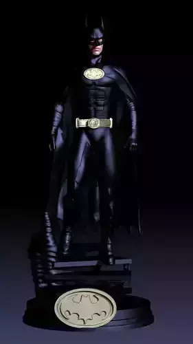 Batman Keaton 1992 winky collectibles fan art