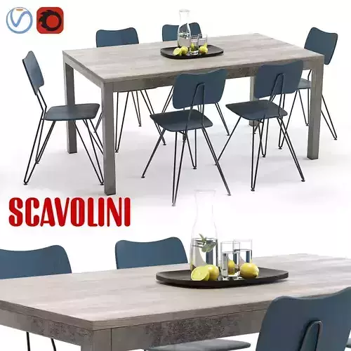 Scavolini Industrial Action and Overdyed 3D model
