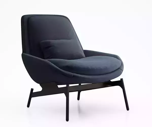 Field Lounge Chair by Blu Dot 3D model
