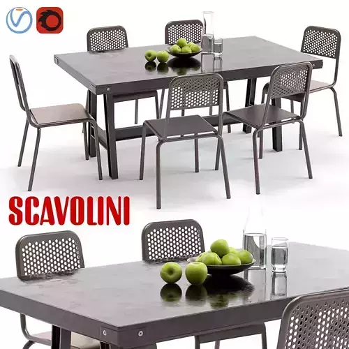 Scavolini Misfit and Nizza 3D model