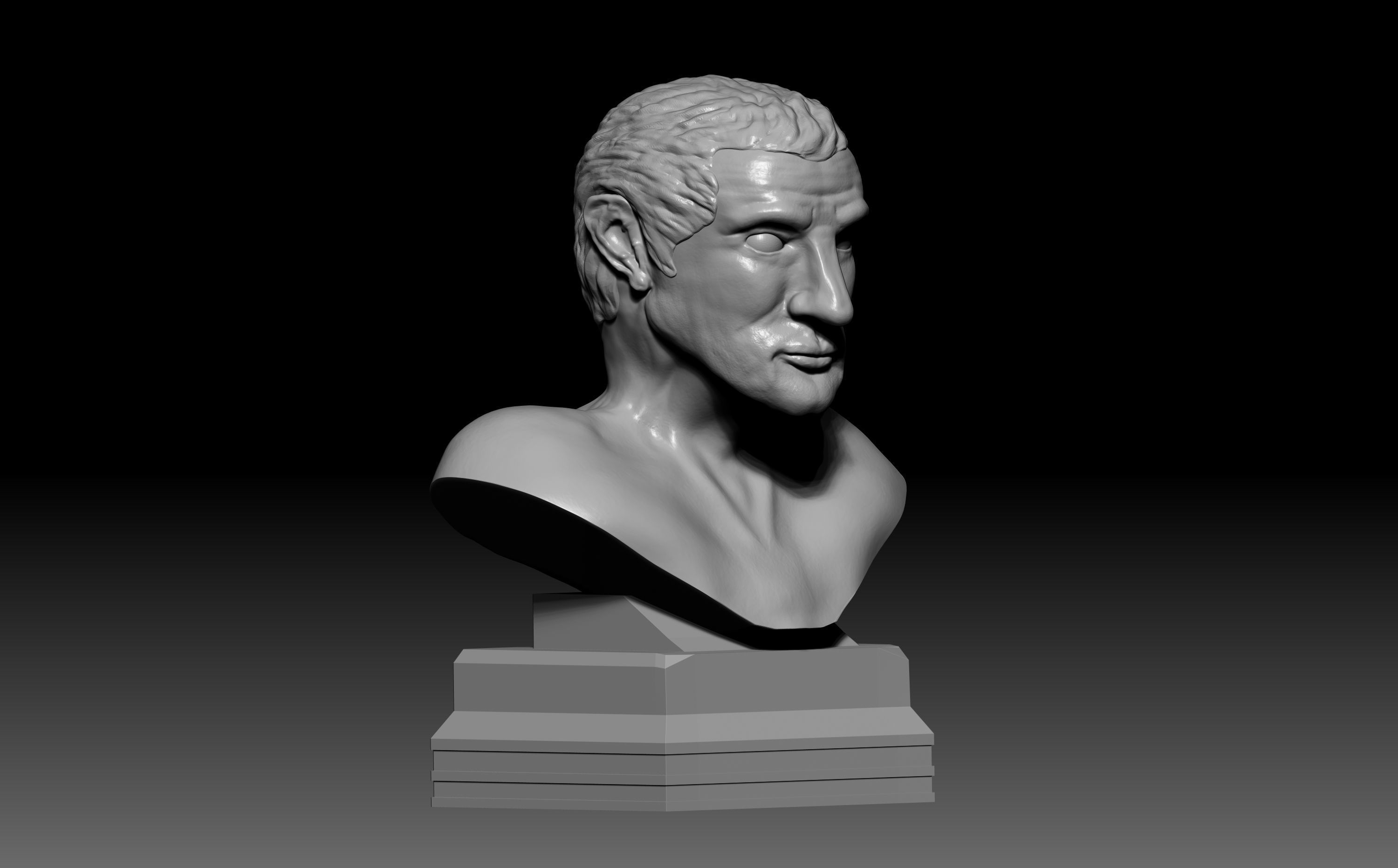 Julius Caesar 3D model_7