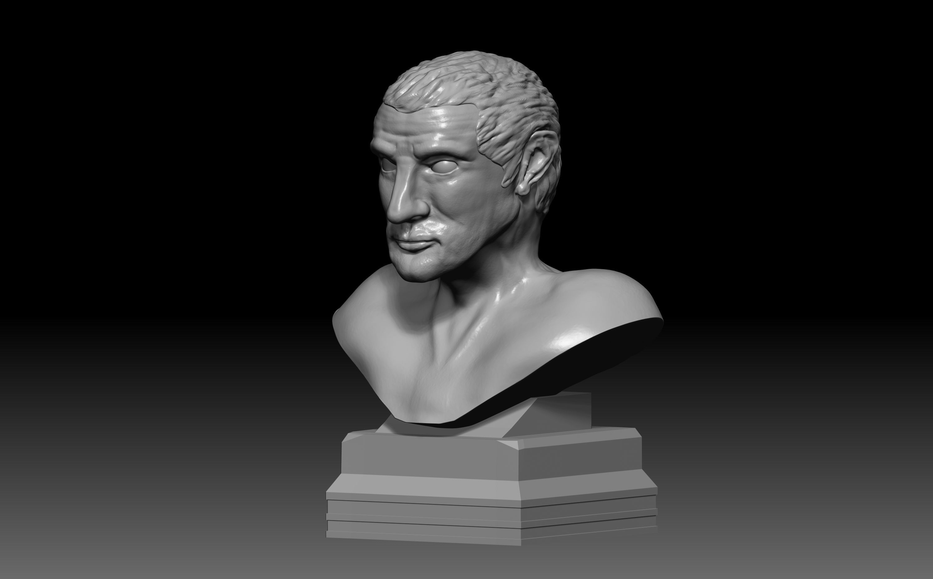 Julius Caesar 3D model_1