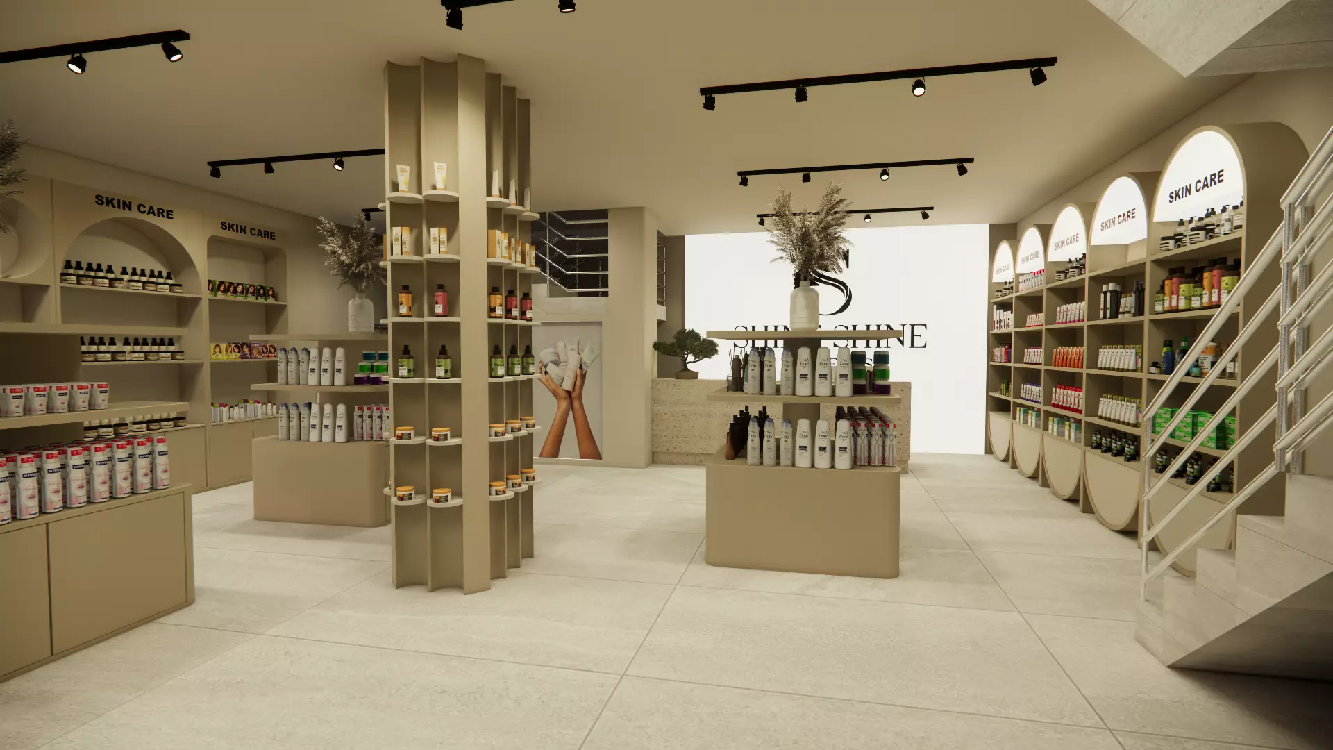 COSMETIC STORE 3D model