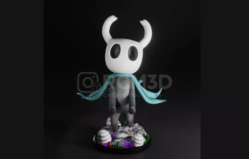Knight from Hollow Knight joystick holder 3D print model