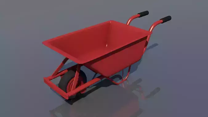 Wheelbarrow 3D model