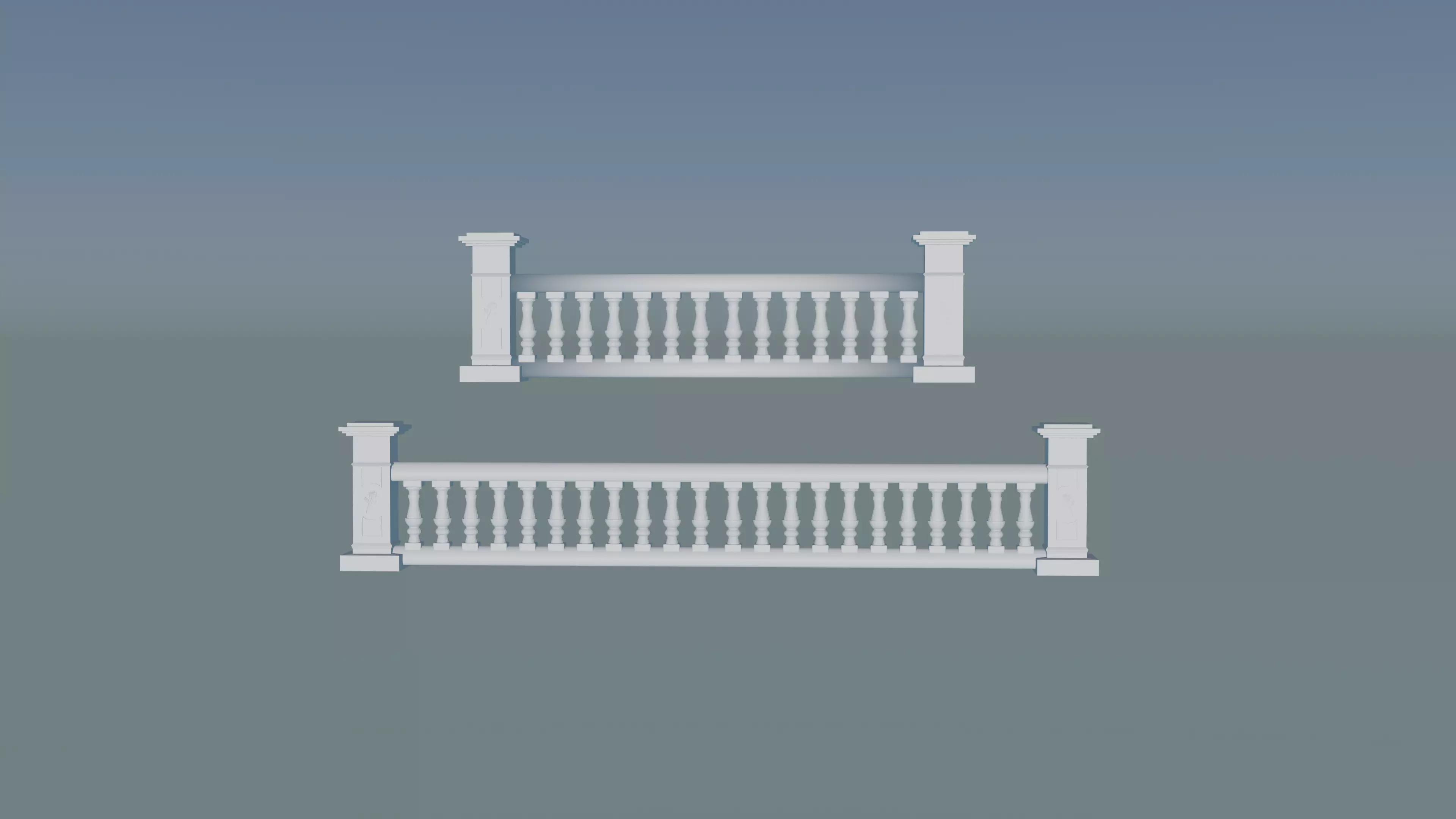 3D Balustrade 3D print model