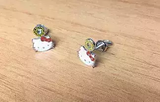 Earrings Kitty jewelry model