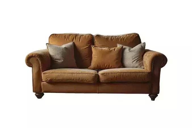 Warm Rustic Loveseat