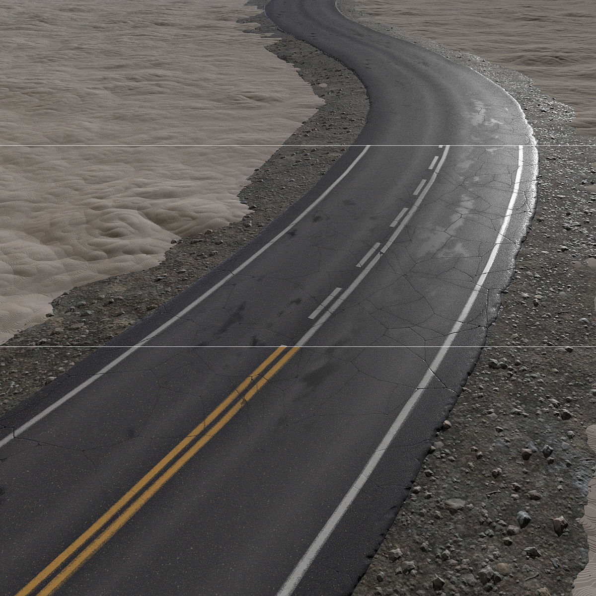 PBR Road texture pack Texture_1