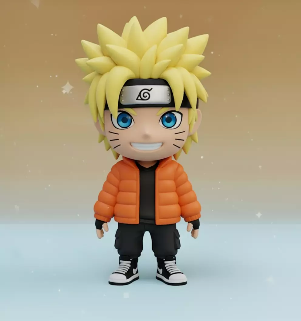 Naruto Modern and Urban Edition 3D print model