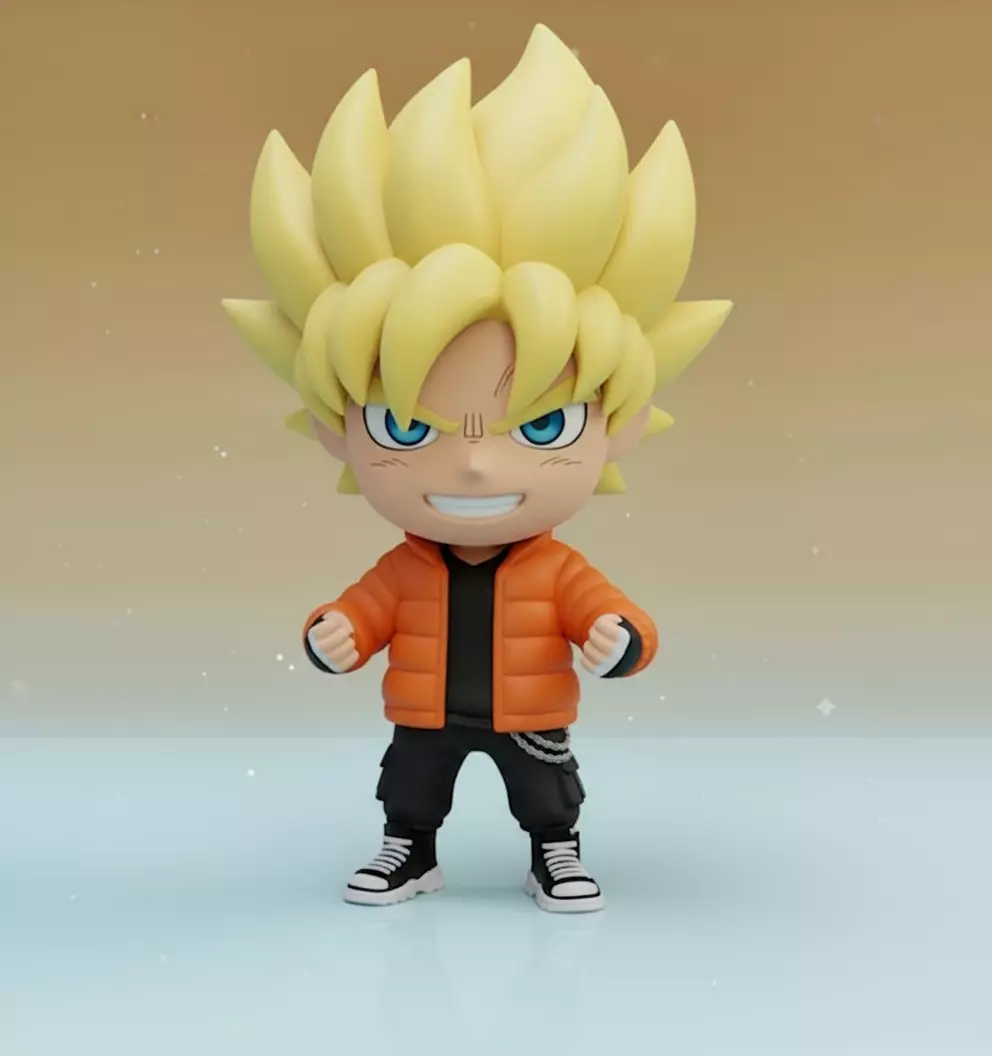 Goku Modern and Urban Edition 3D print model