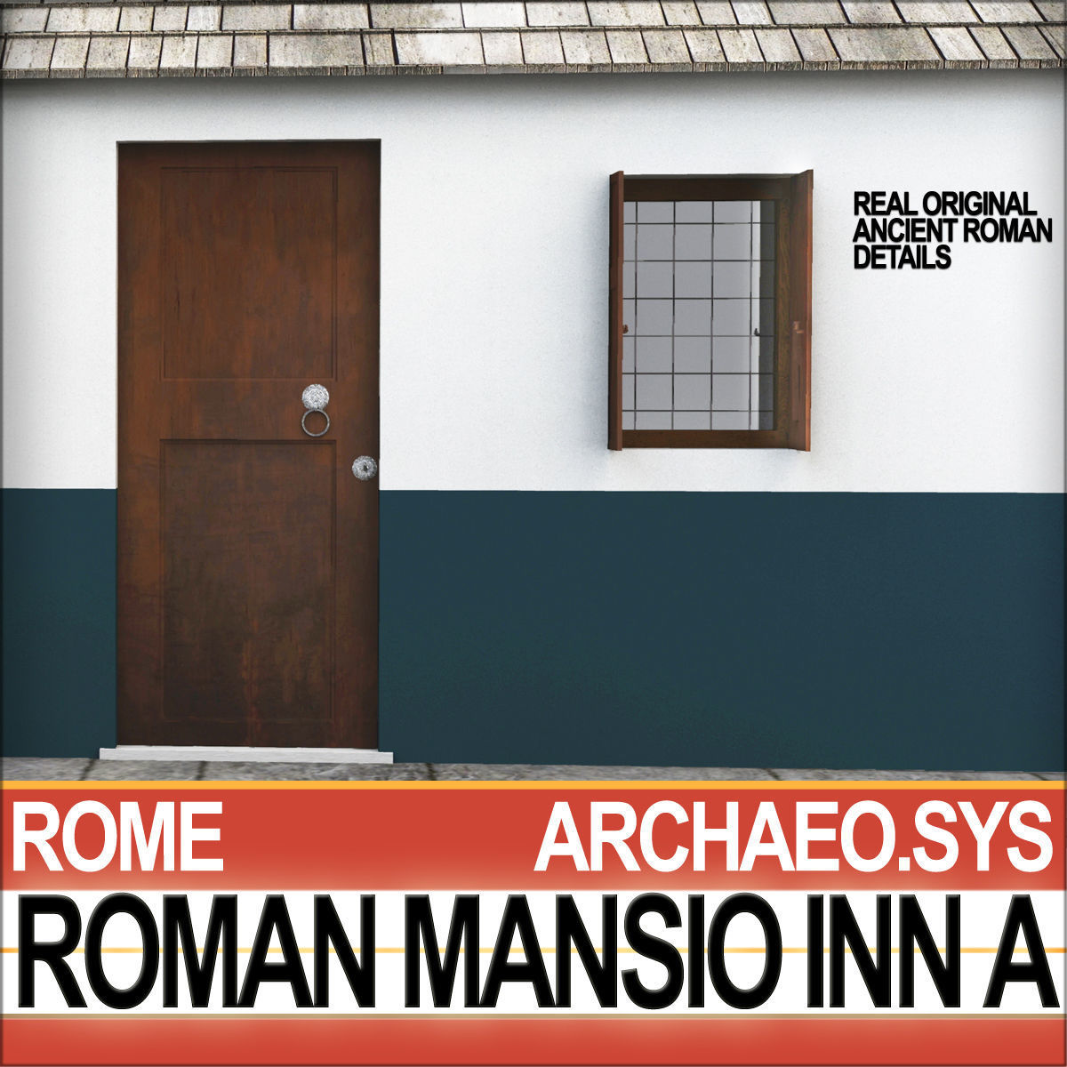 Roman Mansio Inn A 3D model_8