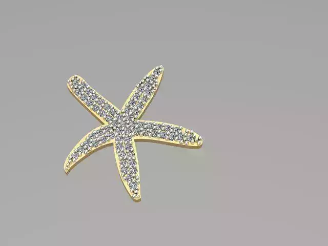starfish pendant 