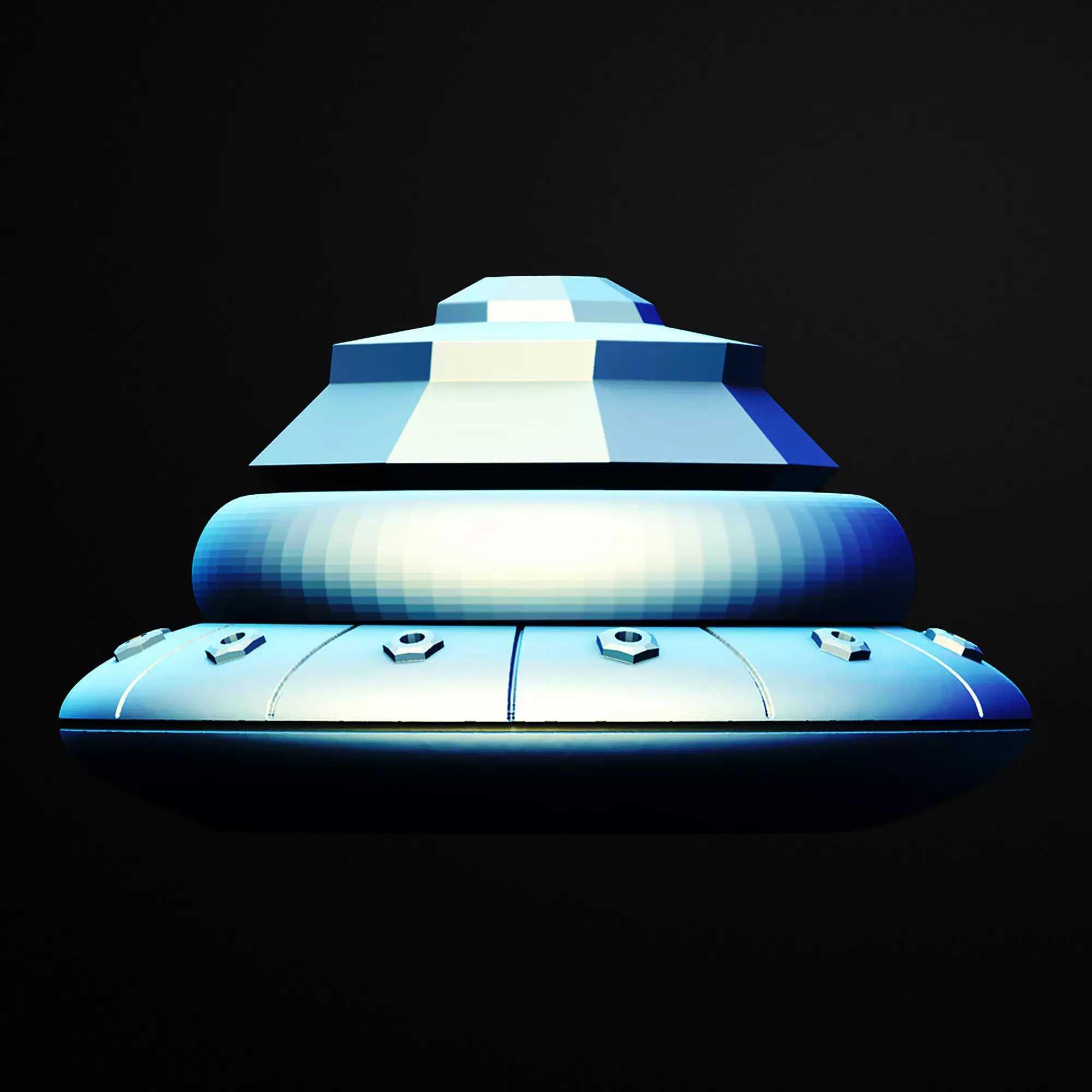 Valut Of The Void Spaceship 3D Printable STL File 3D print model