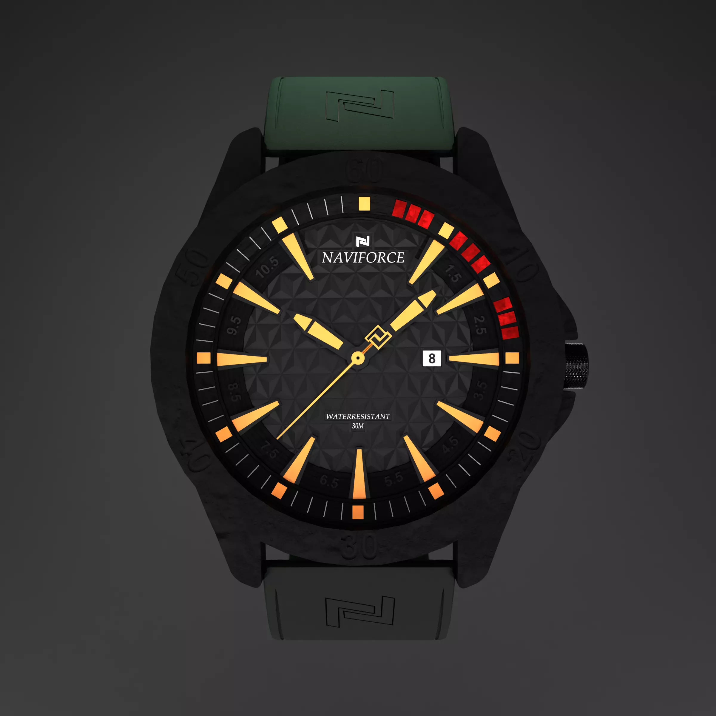 Naviforce watch Free 3D model