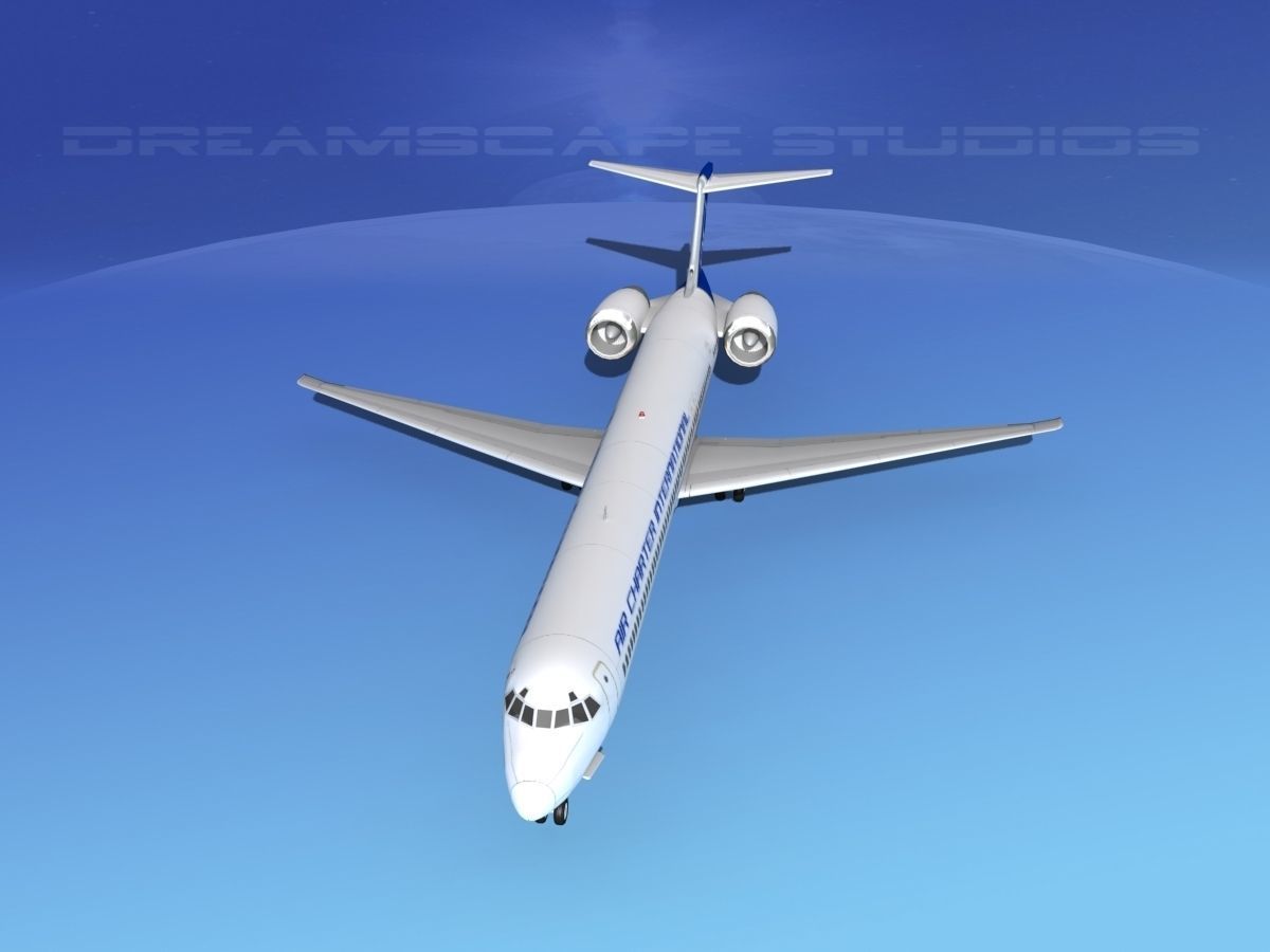McDonnell Douglas MD-90 Air Charter Intl 3D model_9