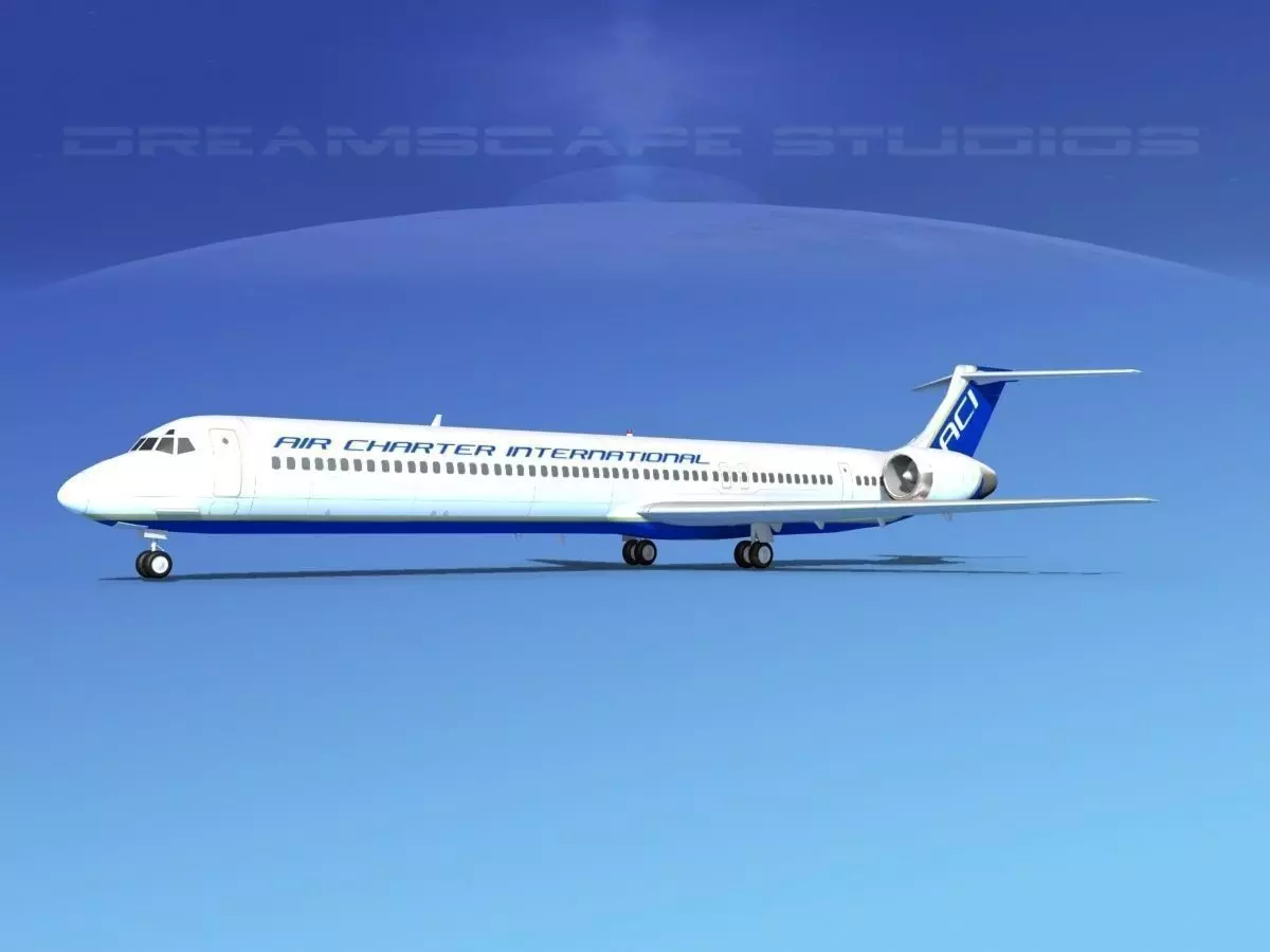 McDonnell Douglas MD-90 Air Charter Intl 3D model_0