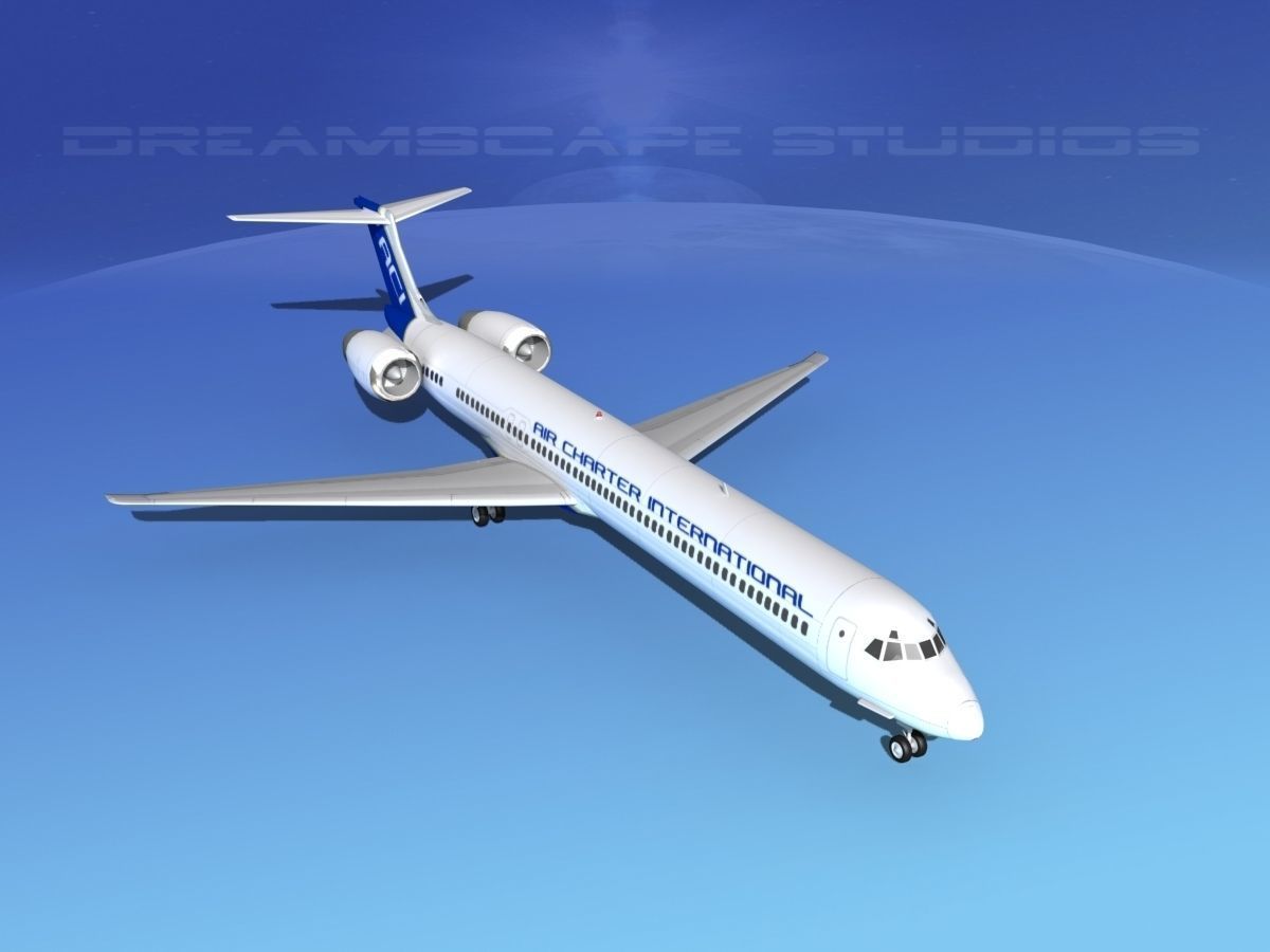 McDonnell Douglas MD-90 Air Charter Intl 3D model_8