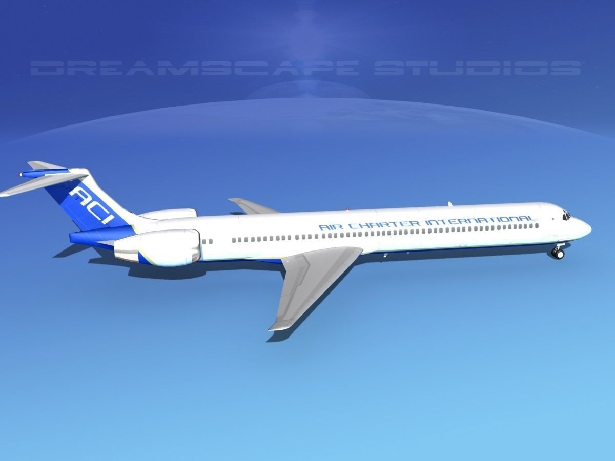 McDonnell Douglas MD-90 Air Charter Intl 3D model_6