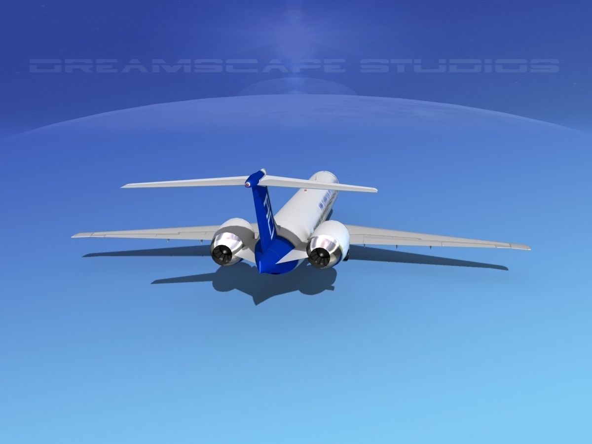 McDonnell Douglas MD-90 Air Charter Intl 3D model_4