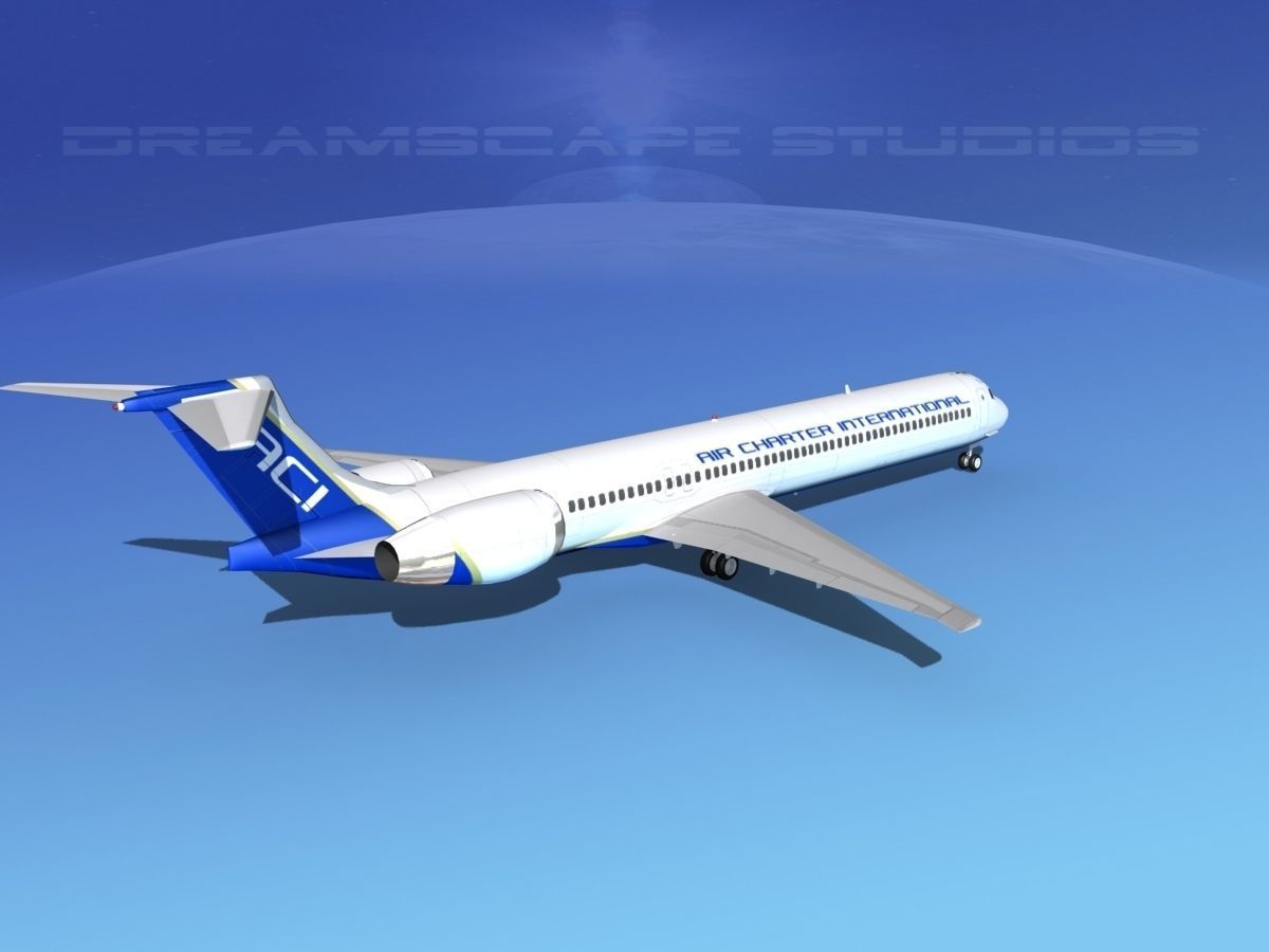 McDonnell Douglas MD-90 Air Charter Intl 3D model_5