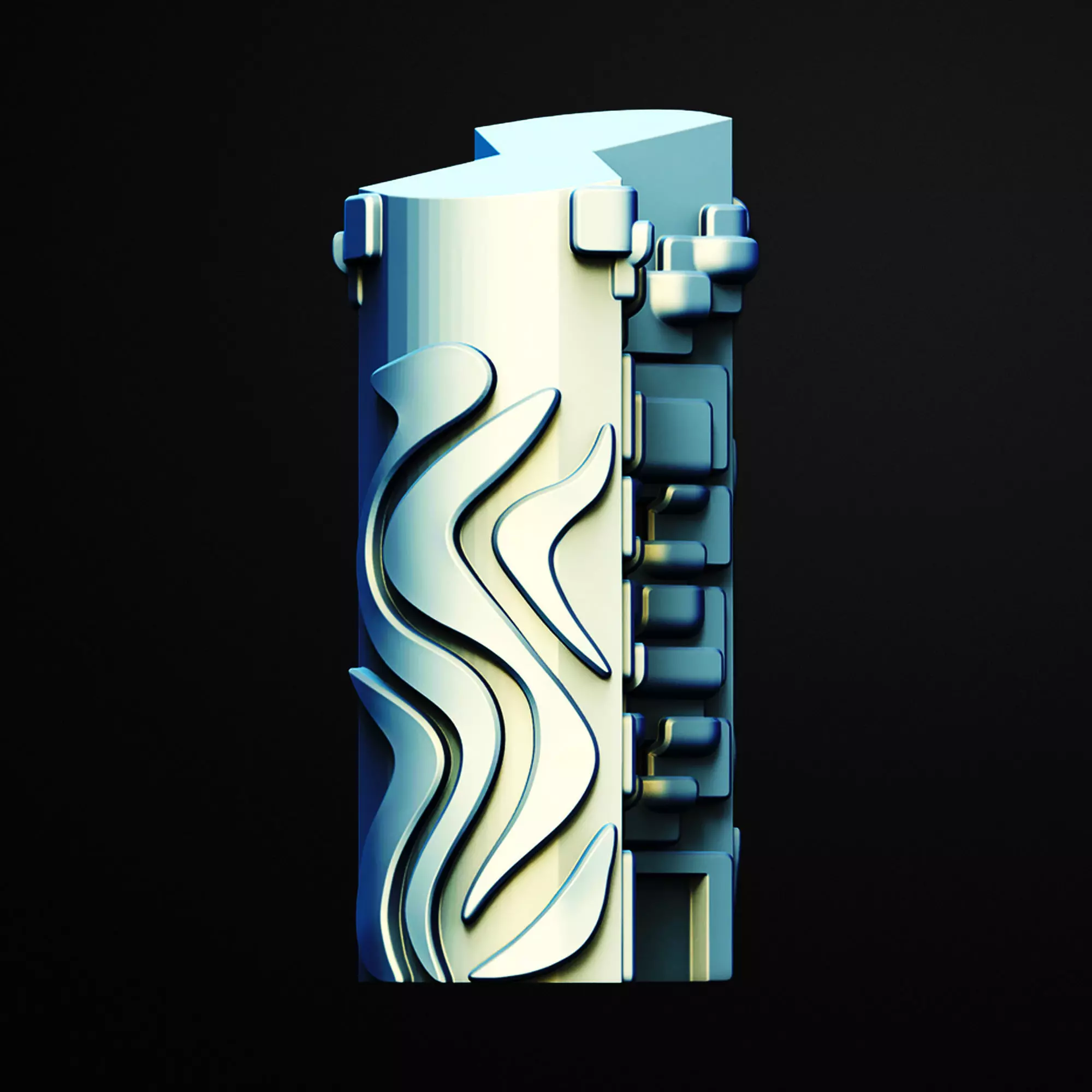 The Loom Of Dissonance Building Scifi 3D Printable STL File 3D print model