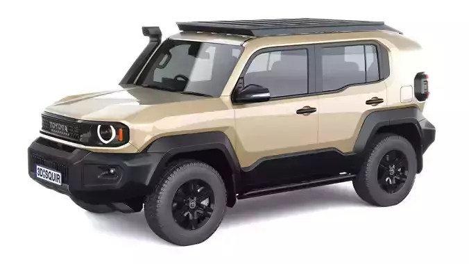 Toyota Land Cruiser FJ Offroad 2027 3D model
