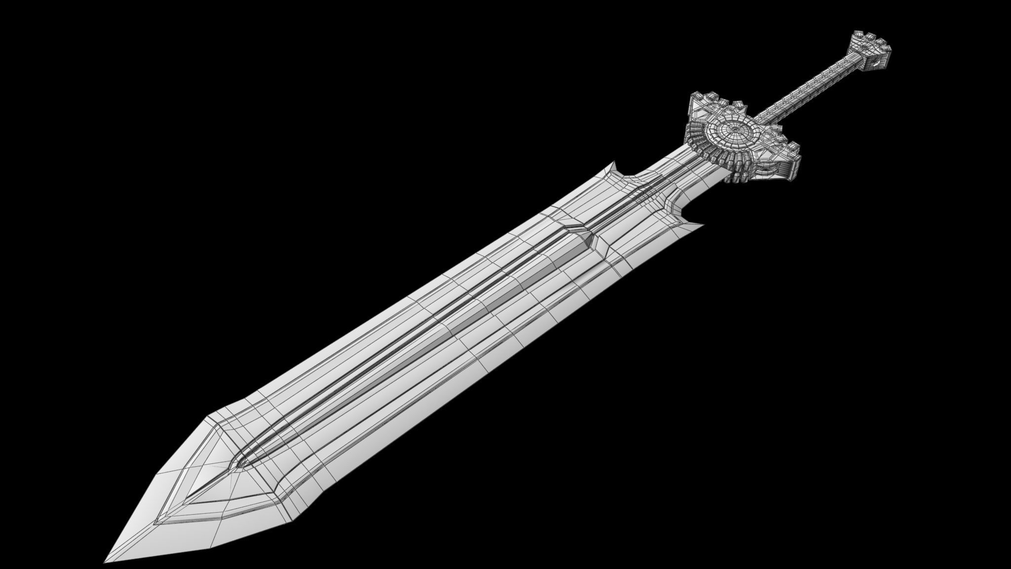 Ultra GreatSword 3D print model_8
