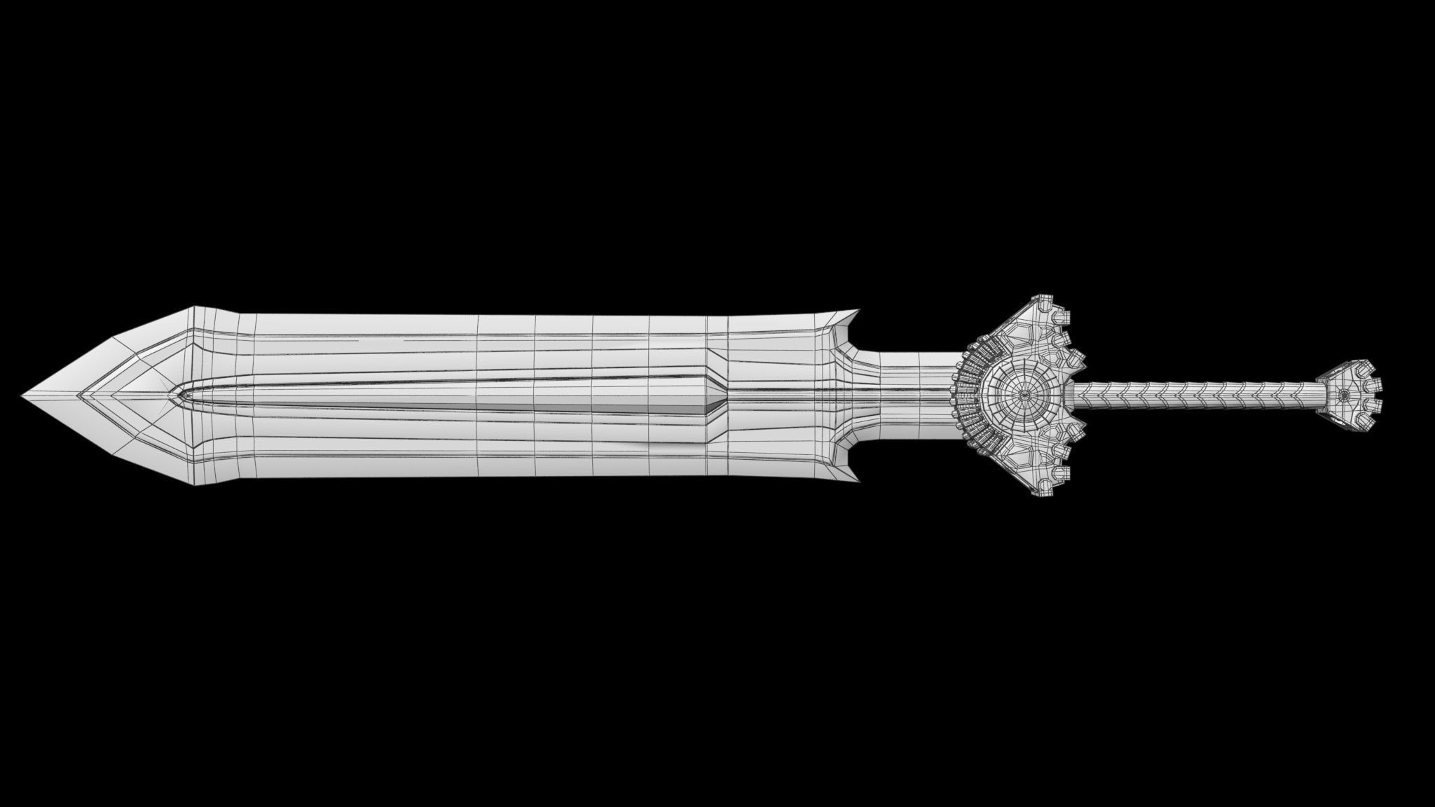 Ultra GreatSword 3D print model_5