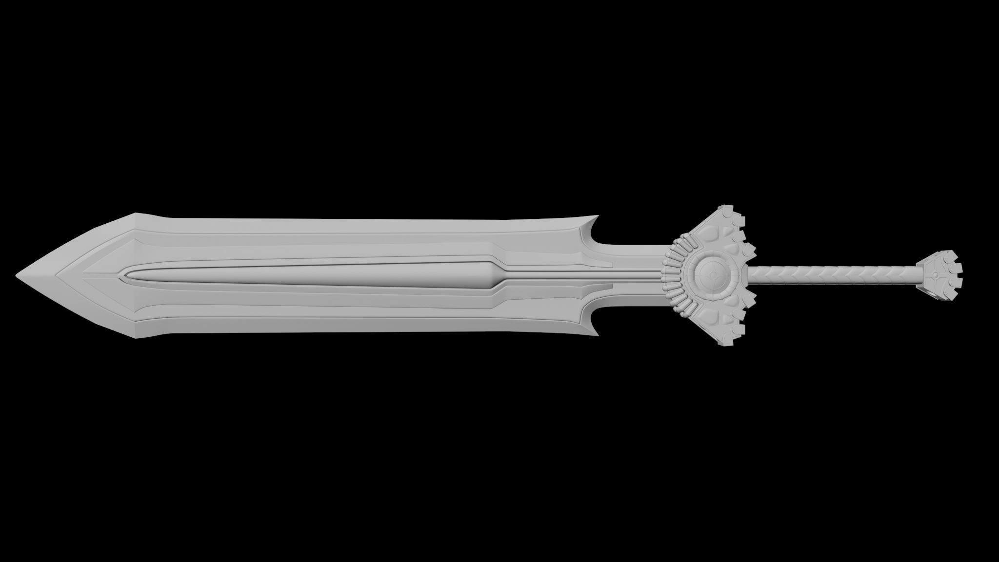 Ultra GreatSword 3D print model_4
