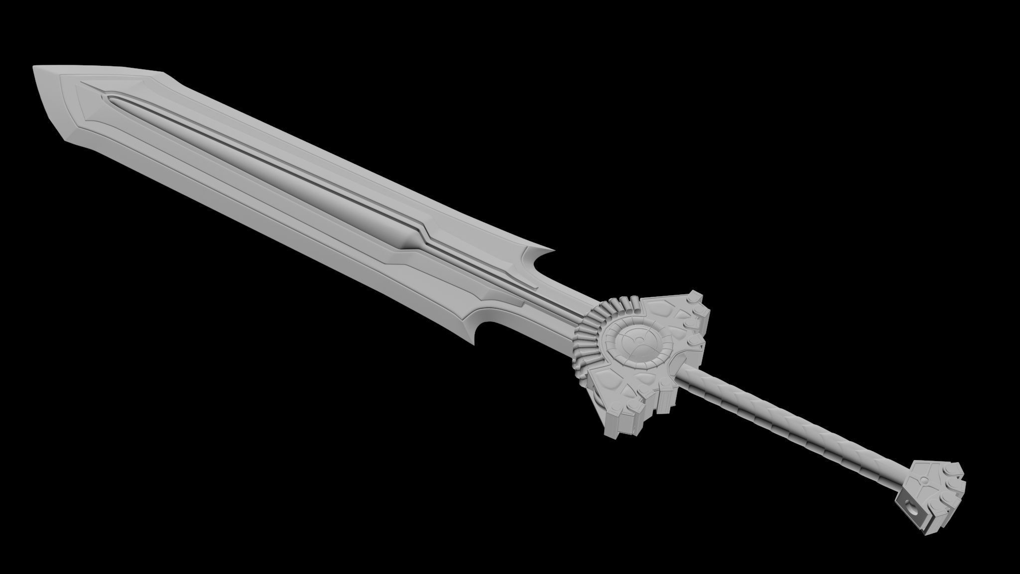 Ultra GreatSword 3D print model_1