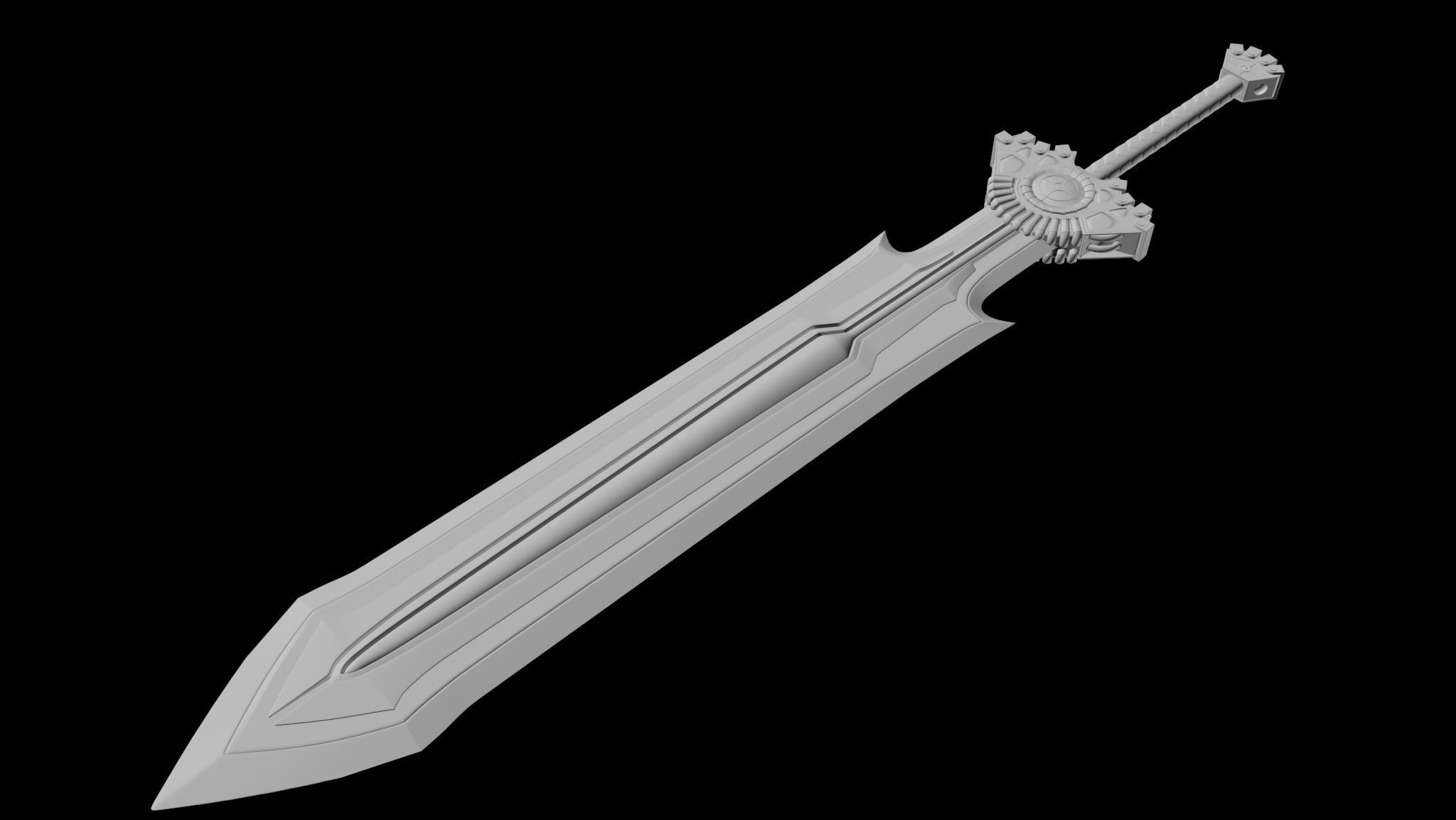 Ultra GreatSword 3D print model_7