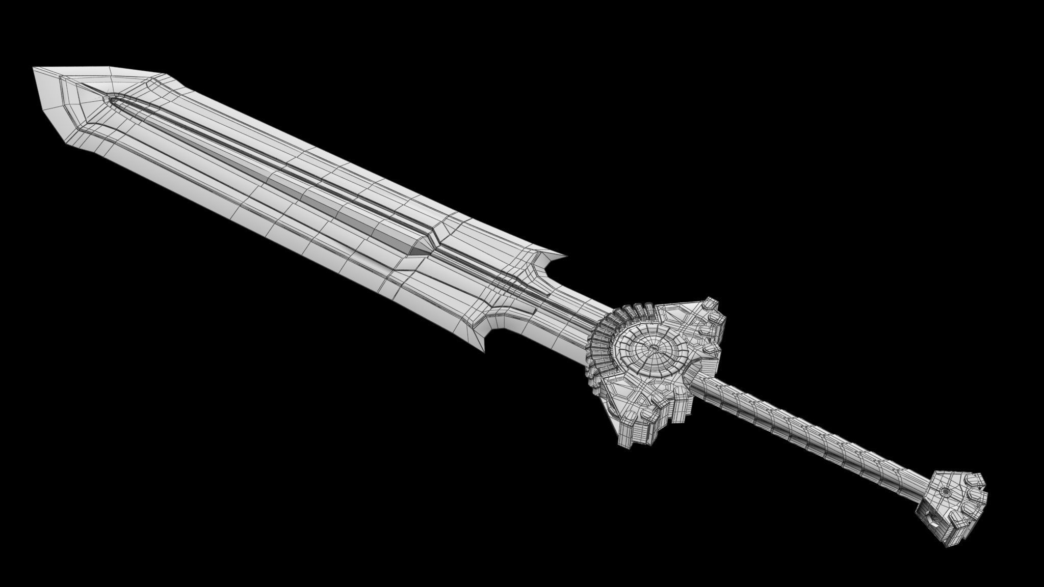 Ultra GreatSword 3D print model_2