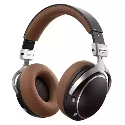 Professional Studio OverEar Headphones 3D Model