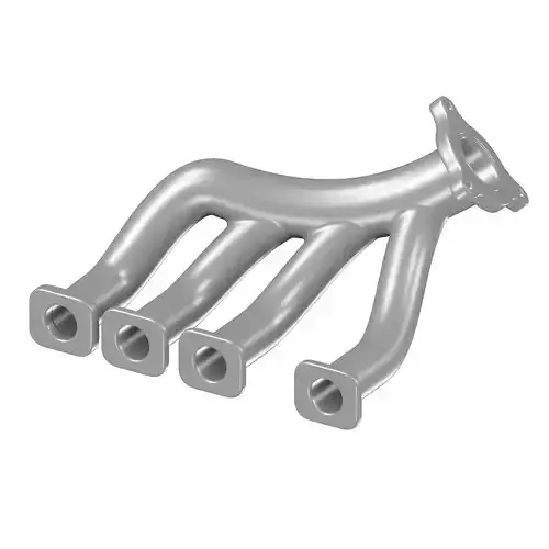 Titanium Vehicle Exhaust Manifold 3D model