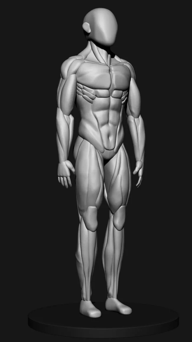 Model Blockout Character Blockout 3D model | CGTrader