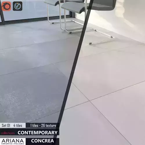 ARIANA CONCREA GREY WHITE Set 01