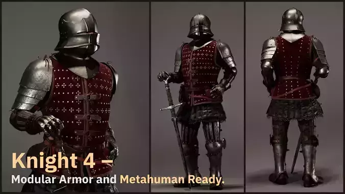 Knight 4 - Metahuman and Customization System