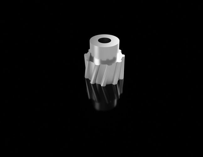 helical gear small 3D print model