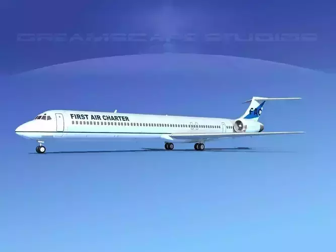 McDonnell Douglas MD-90 First Air 3D model