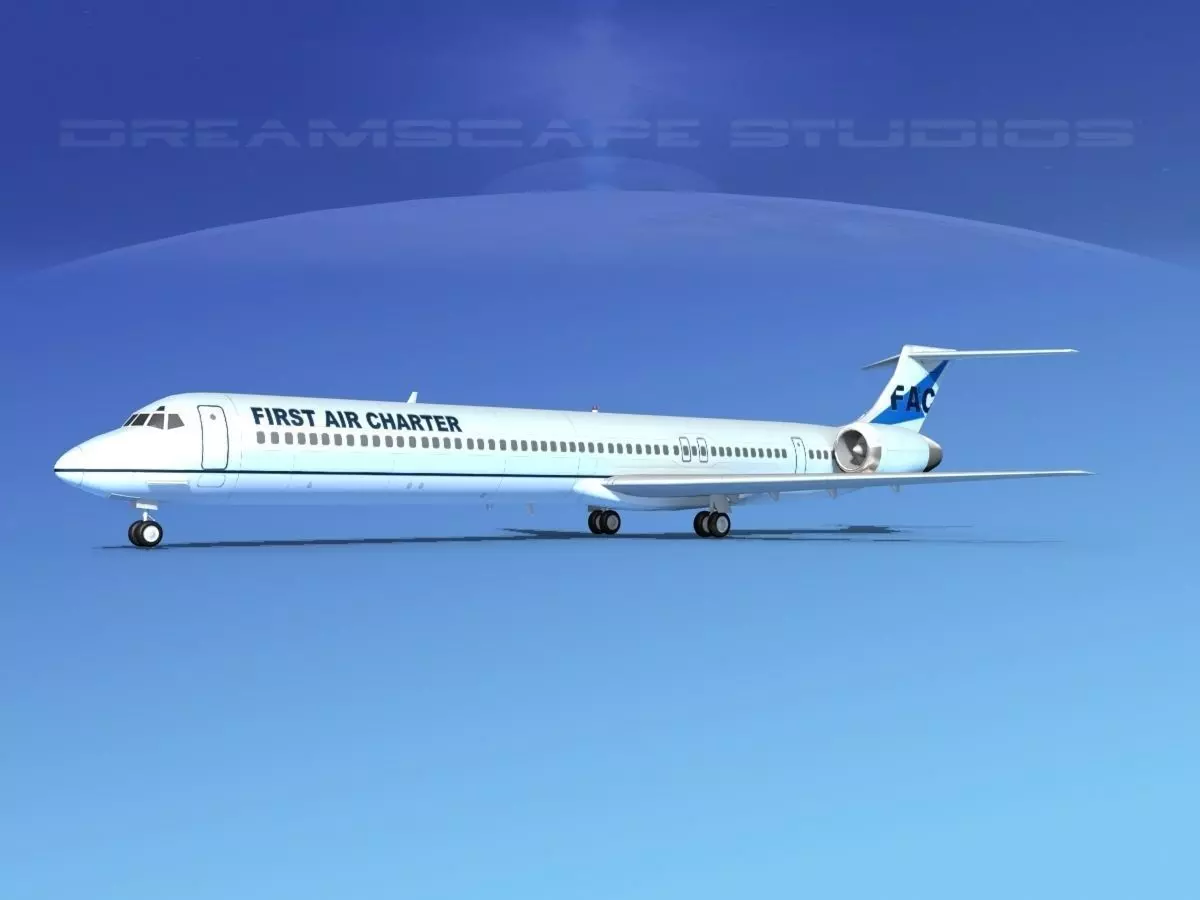McDonnell Douglas MD-90 First Air 3D model