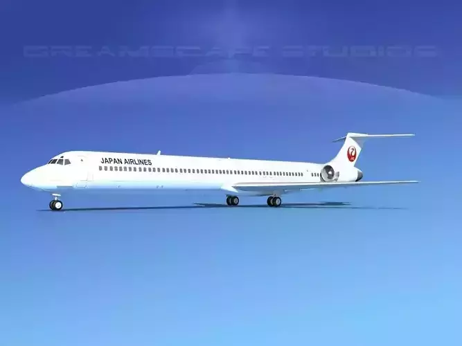 McDonnell Douglas MD-90 Japan Airlines 2