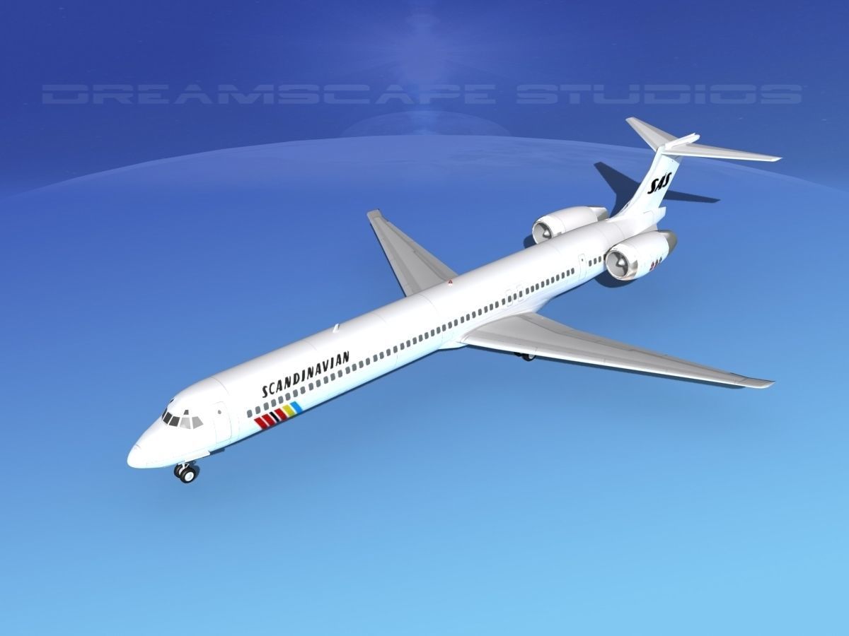 McDonnell Douglas MD-90 SAS 3D model_10