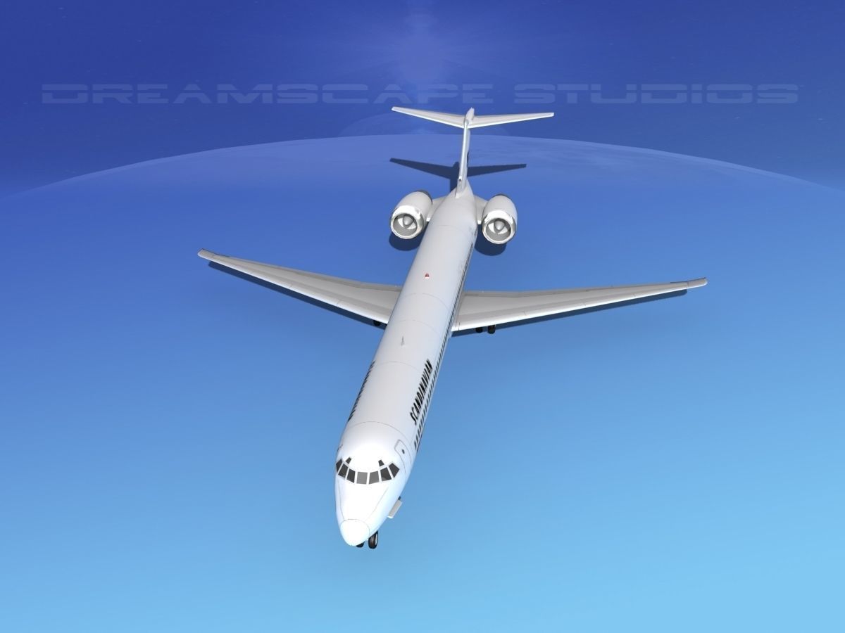 McDonnell Douglas MD-90 SAS 3D model_9